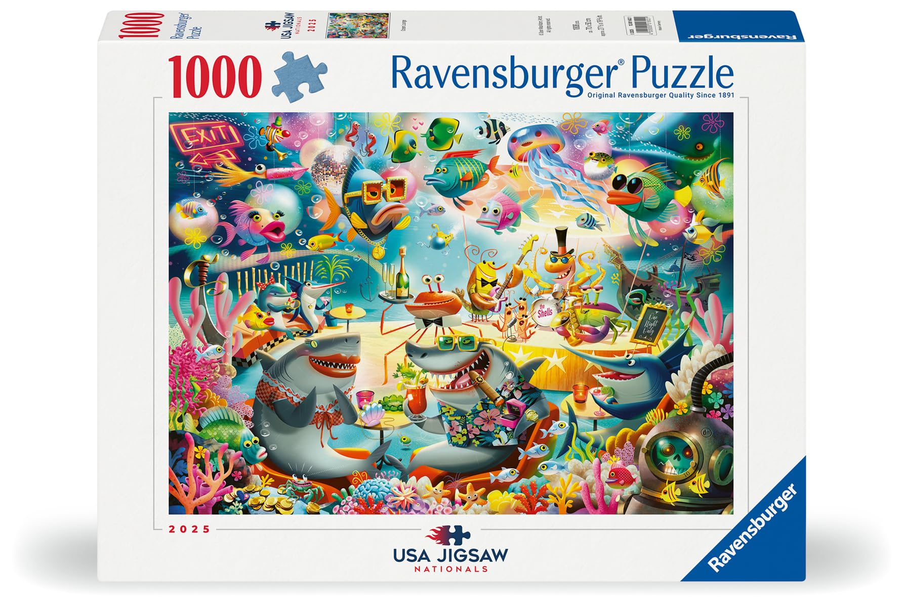 Ravensburger USA Jigsaw Nationals - Ocean Lounge - 1000 Piece